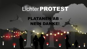 Marktplatz_Lichterprotest_Baumfällung